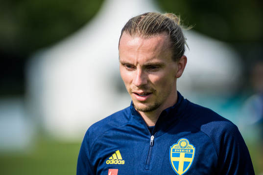 Niclas Hult of the Swedish national football team's reserve