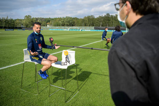 Poya Asbaghi, temporary coach of the Swedish national