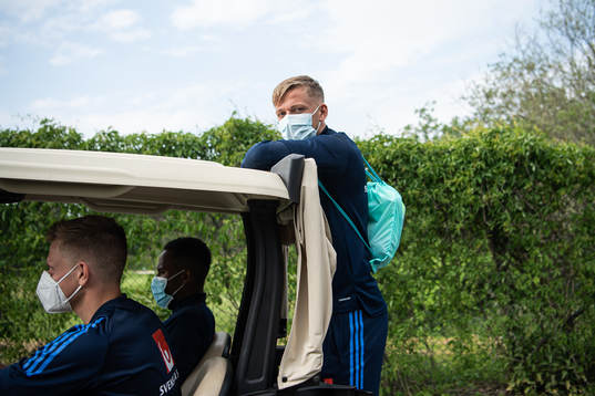 Joakim Nilsson, Isaac Kiese Thelin and Jesper Karlsson of