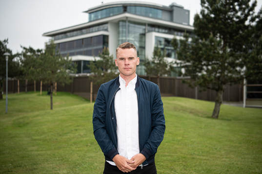 Philip Gadd, reporter Expressen, poses for a byline picture