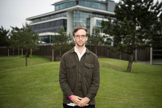 Noa Bachner, columnist Expressen, poses for a byline picture