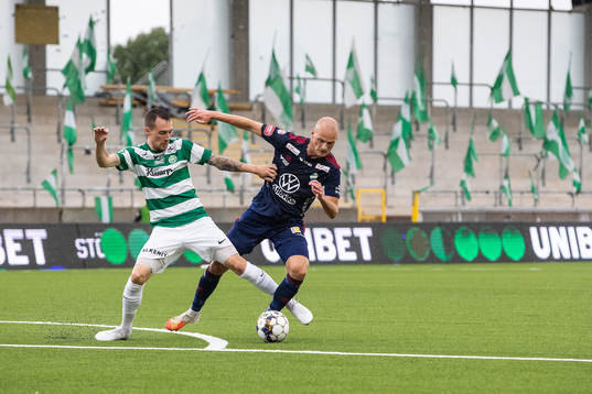 Västerås Filip Tronét och Östers Jonathan Drott