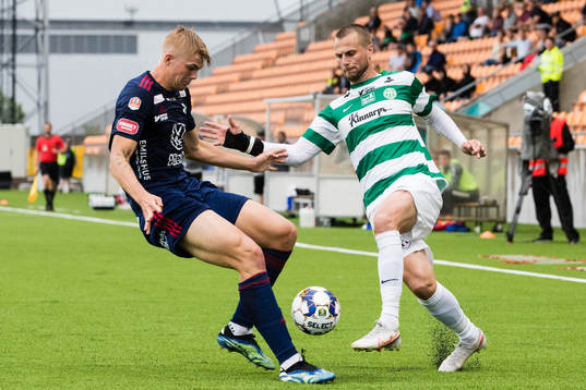 Östers Mattis Adolfsson och Västerås Jonas Hellgren