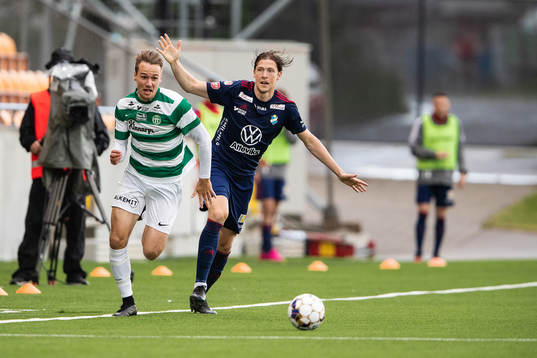 Västerås Viktor Prodell och Östers John Stenberg