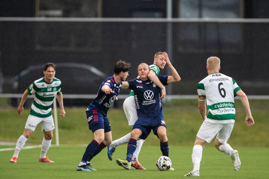 Östers Nicolas Mortensen och Jesper Jonasson Westermark