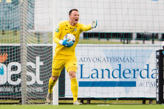 Västerås målvakt Anton Fagerström