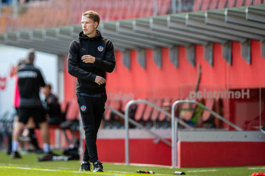 Helsingborgs tränare Kristoffer Schönbeck