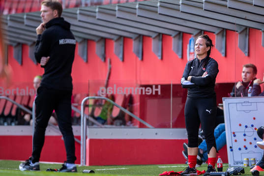 Helsingborgs assisterande tränare Carina Laasby Biller