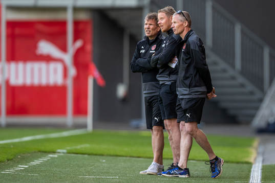 Hittarps assisterande tränare Ulf Johansson, tränare