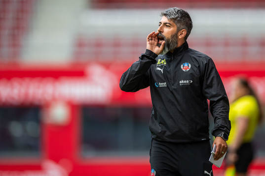 Helsingborgs assisterande tränare Hamed Mohabatnia