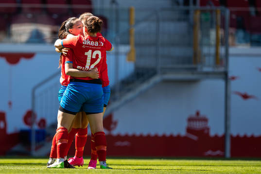 Helsingborgs Isabel Aguilar jublar