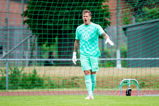 Malmö FFs målvakt Johan Dahlin