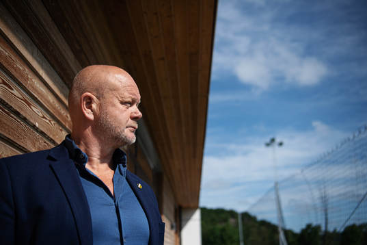 Per-Mathias Høgmo, tränare för fotbollsallsvenska laget