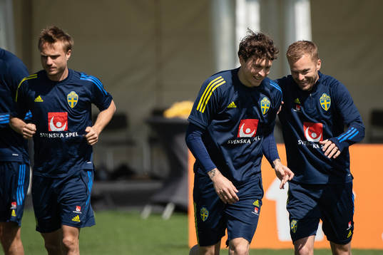 Pierre Bengtsson, Victor Nilsson Lindelöf and Sebastian