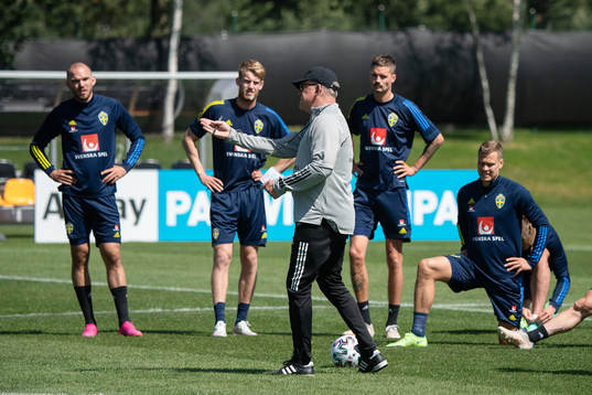 Janne Andersson, head coach of the Swedish national