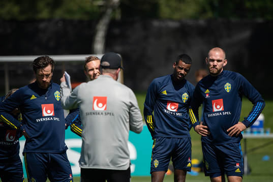 Gustav Svensson, Ludwig Augustinsson, Alexander Isak and