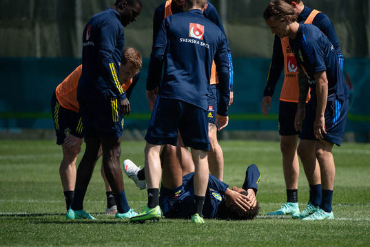 Jens Cajuste of the Swedish national football team is