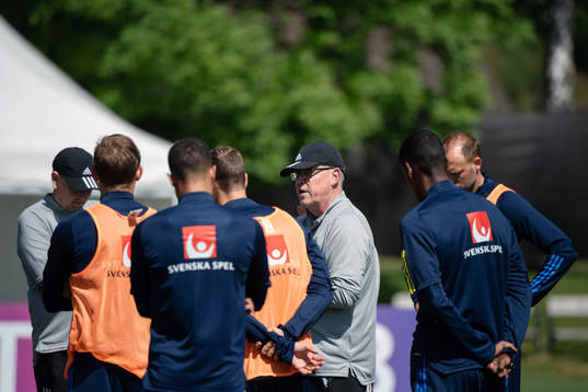 Janne Andersson, head coach of the Swedish national