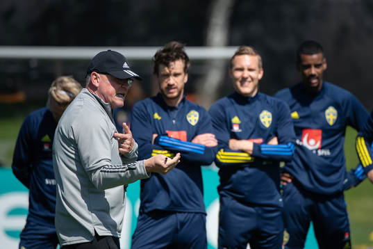 Janne Andersson, head coach of the Swedish national