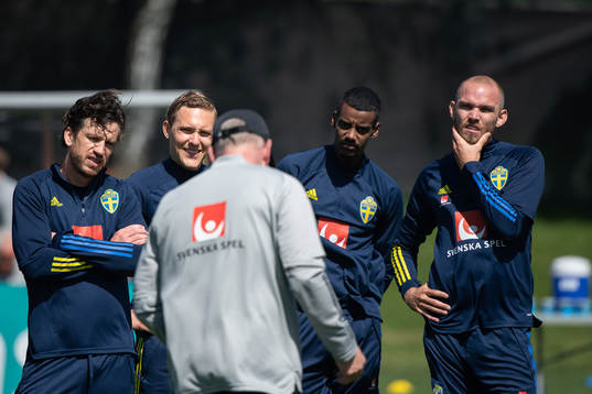 Gustav Svensson, Ludwig Augustinsson, Alexander Isak and