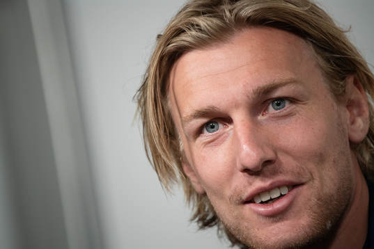 Emil Forsberg of the Swedish national football team at a