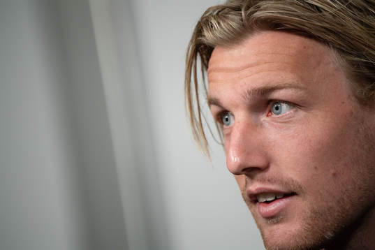 Emil Forsberg of the Swedish national football team at a