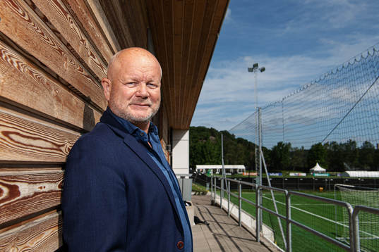 Per-Mathias Høgmo, tränare för fotbollsallsvenska laget