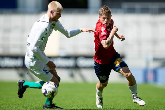 Jönköpings Elias Gustafson och Örgrytes Anton Andreasson