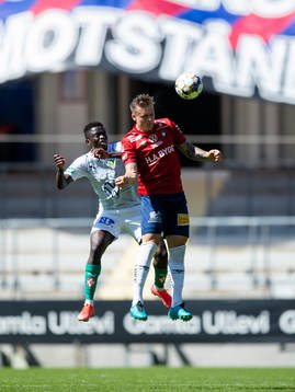 Jönköpings Eric Johana Omondi och Örgrytes Marcus
