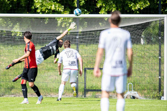Besas Målvakt Nikola Delibasic räddar ett skott
