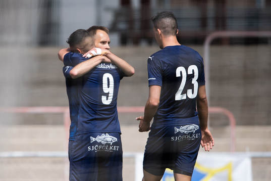 Österlens Zoran Jovanovic, Granit Sherifi och Florent Sopi