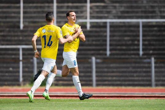 IFK Malmös Viktor Ekblom jublar