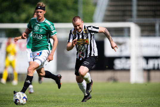 Landskronas Nicklas Nielsen och Brages Pontus Hindrikes