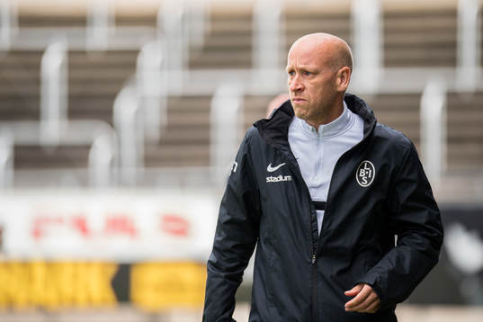 Landskronas tränare Billy Magnusson