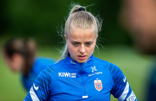 Emelie Woldvik of the Norwegian women’s national football