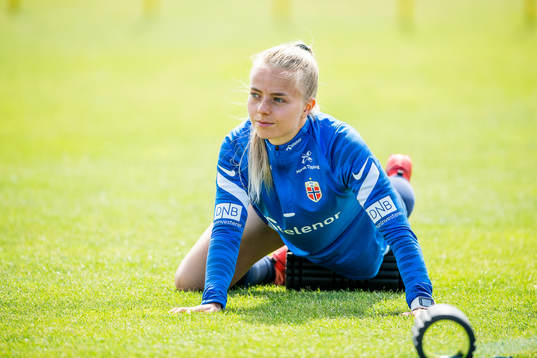 Emelie Woldvik of the Norwegian women’s national football