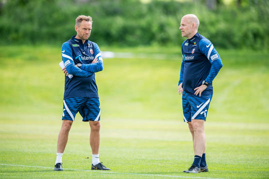 Martin Sjögren, head coach and Anders Jacobson, assistant