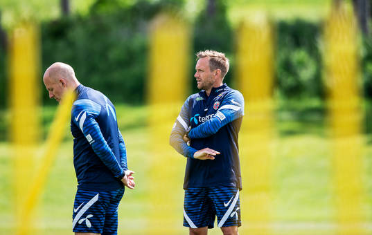 Anders Jacobson, assistant coach and Martin Sjögren, head