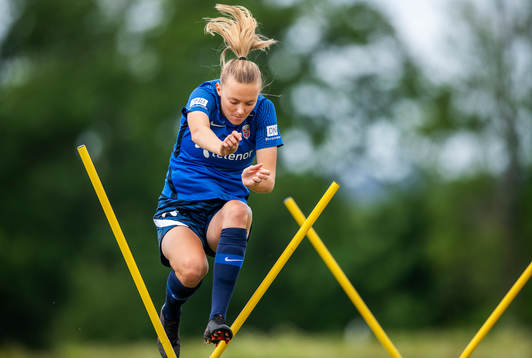 Synne Sofie Kinden Jensen of the Norwegian women’s
