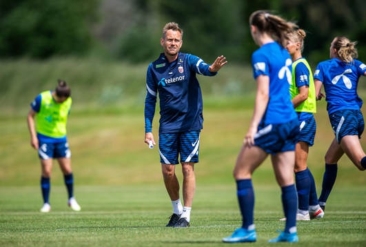 Martin Sjögren, head coach of the Norwegian women’s