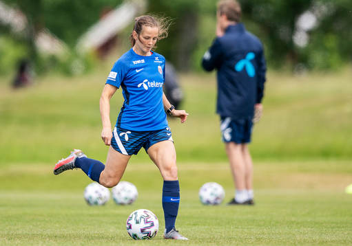 Tuva Hansen of the Norwegian women’s national football