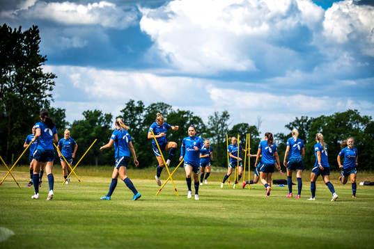 Players of the Norwegian women’s national football team