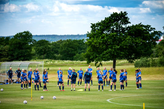 Players of the Norwegian women’s national football team