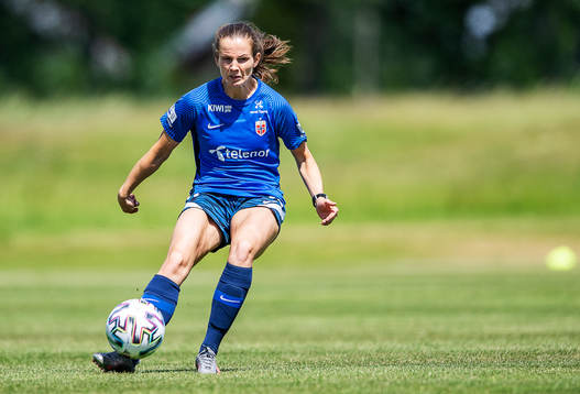 Tuva Hansen of the Norwegian women’s national football