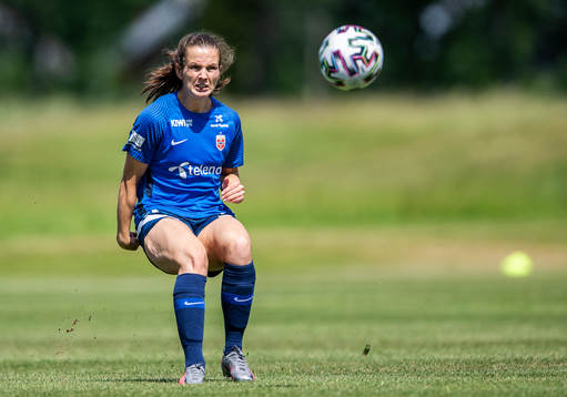 Tuva Hansen of the Norwegian women’s national football