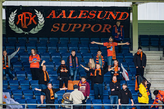 Spectators in the stands
