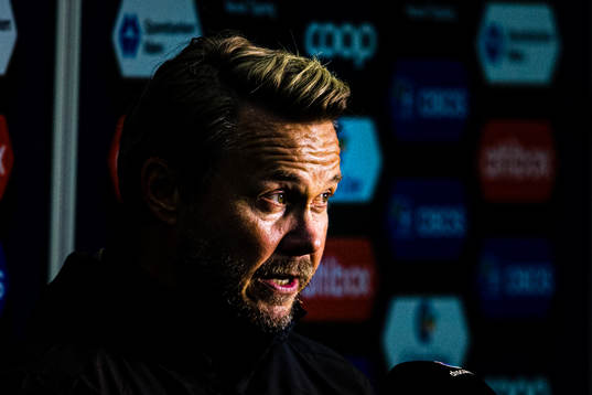 Bjørn Johansen, head coach of Fredrikstad