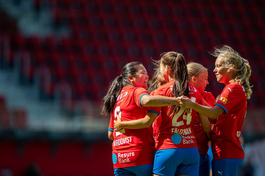 Helsingborgs Johanna Nordqvist jublar