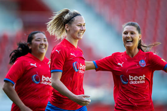 Helsingborgs Josefine Wiksell jublar
