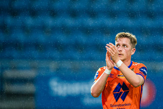 Simen Bolkan Nordli of Aalesund looks dejected